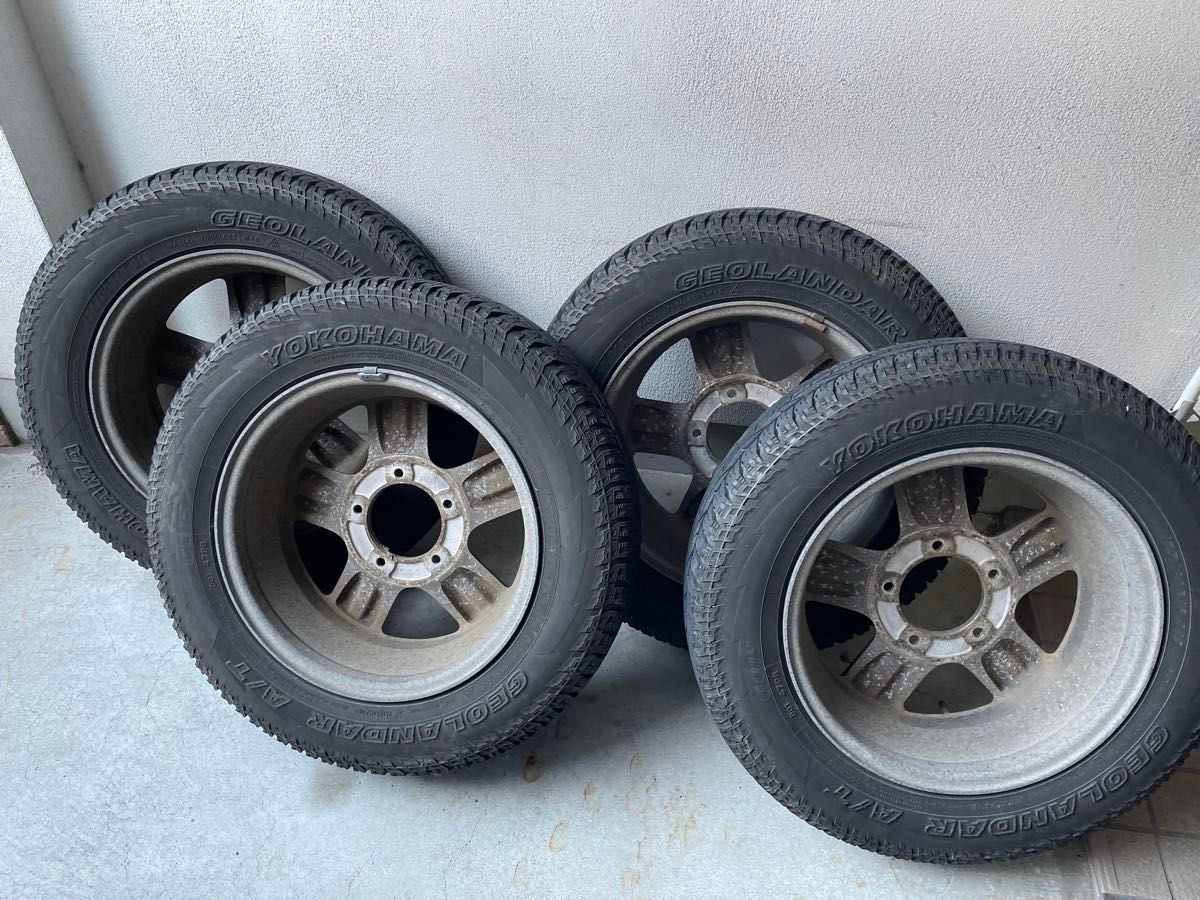 ② スズキ ジムニー JB23W ランドベンチャー純正ホイール GEOLANDAR A 