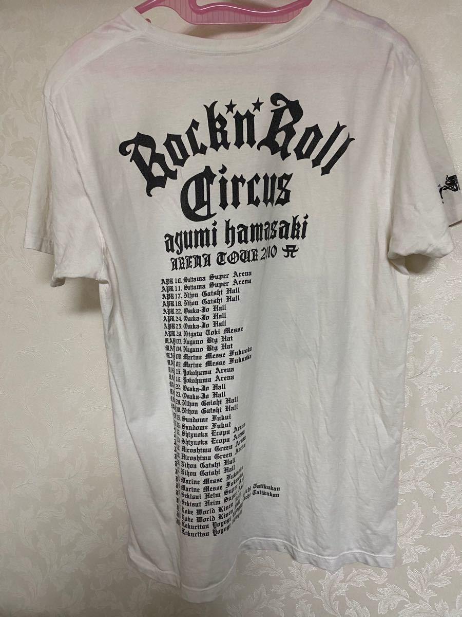 浜崎あゆみ　ツアーTシャツ　2010