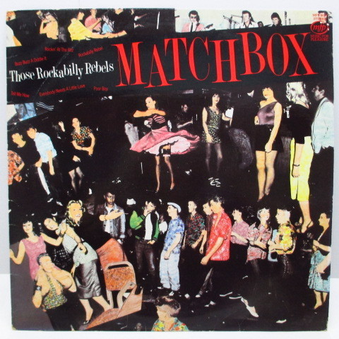 MATCHBOX-Those Rockabilly Rebels (UK Reissue.LP)_画像1