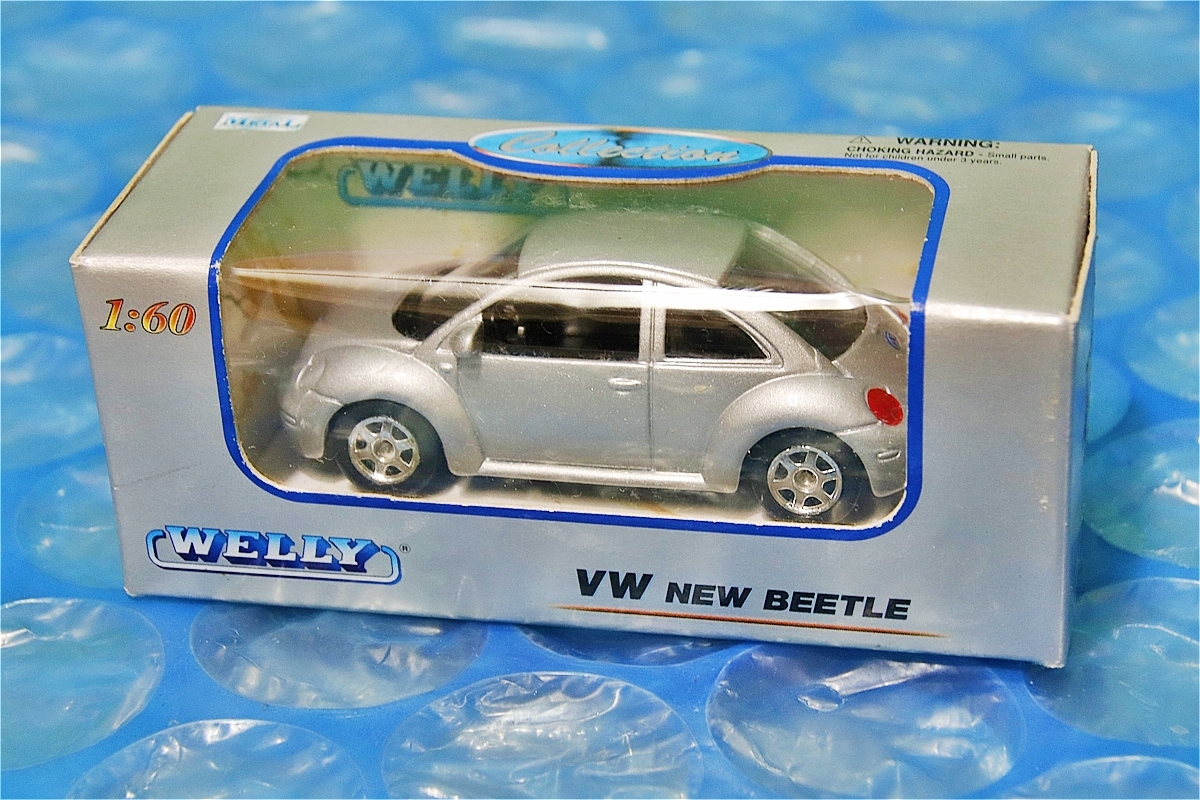  старый миникар Welly WELLY 1/60 4 шт. комплект BMW 328i* Audi TT* Jaguar S модель * Volkswagen New Beetle не использовался подлинная вещь за границей производства 