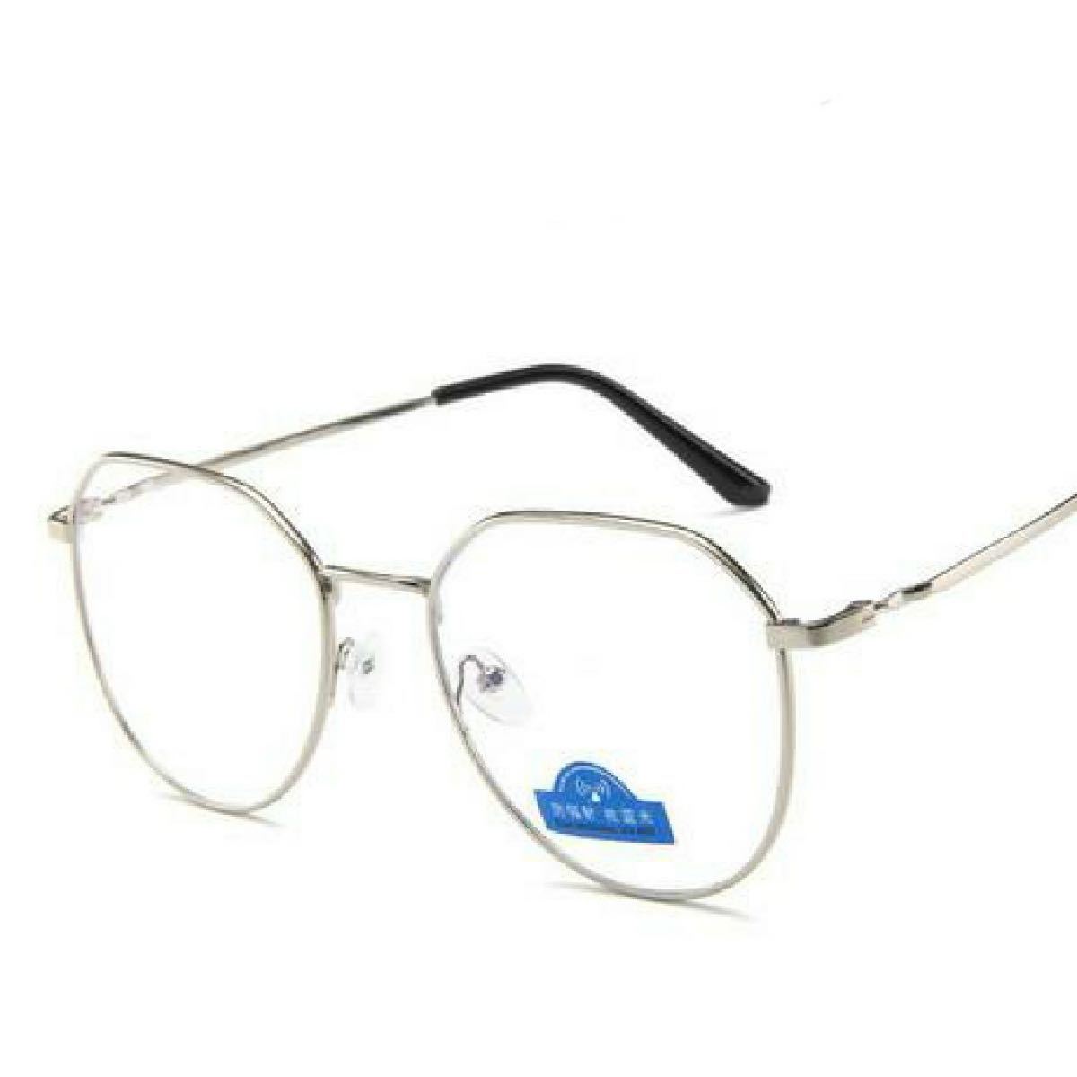 伊達メガネ ブルーライト カット レンズ 眼鏡 めがね お洒落メガネ 度なし