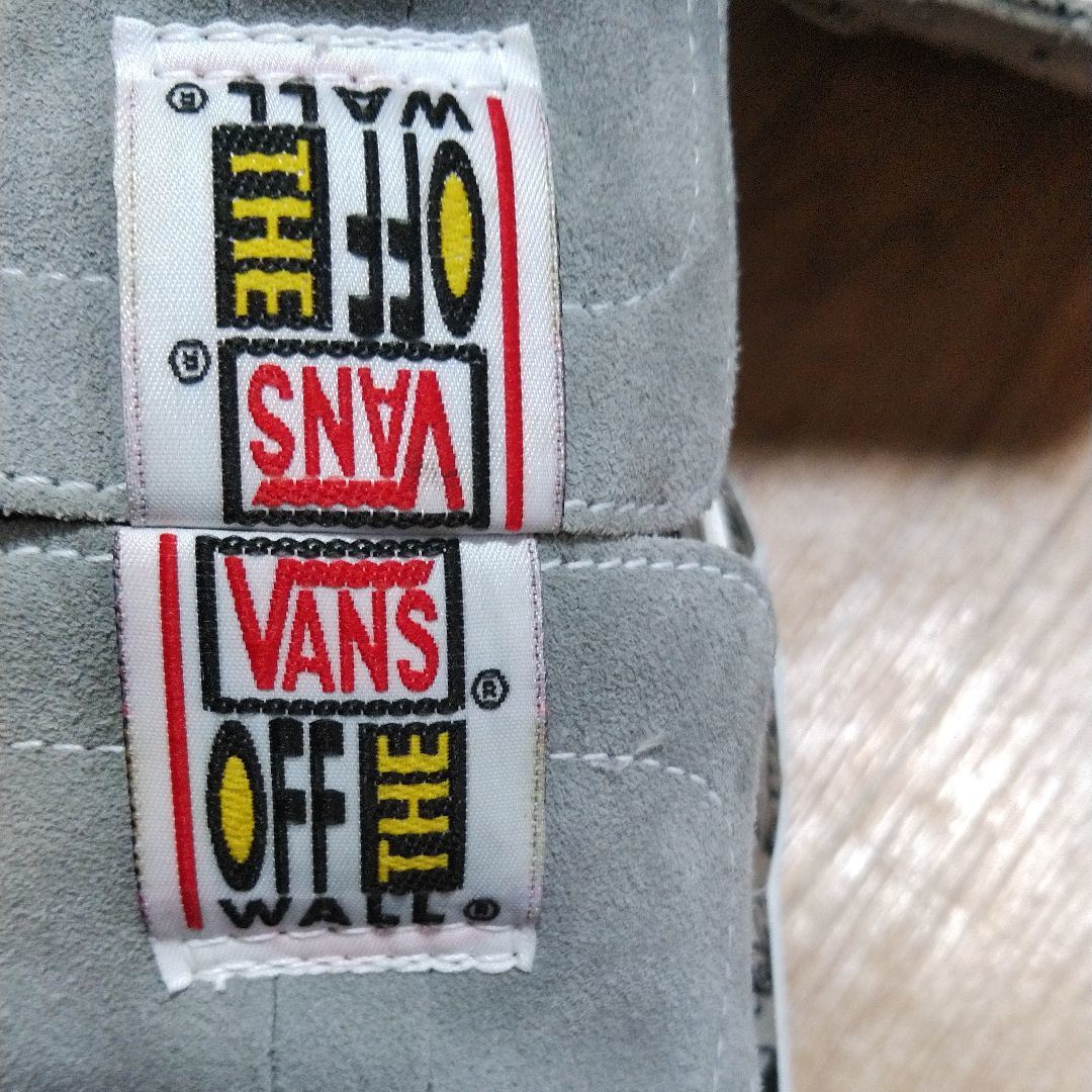 バンズVANS×ビームスBEAMSナインティーズ90sスケートハイSK8-HIハイトップ超限定モデルV38-38NL-BEグレー/ホワイト28.0㎝US10.0超美品_画像10