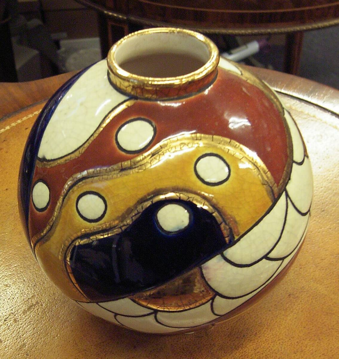 1980年代、ビンテージ品、フランス製、花瓶、ロンウィー 1980年代、ビンテージ品、フランス製、花瓶、ロンウィー