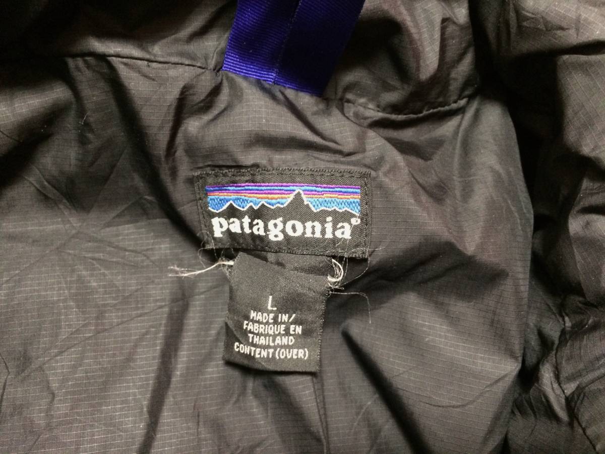 00's patagonia /パタゴニア パフジャケット size:Ｌ ブラック色_画像6