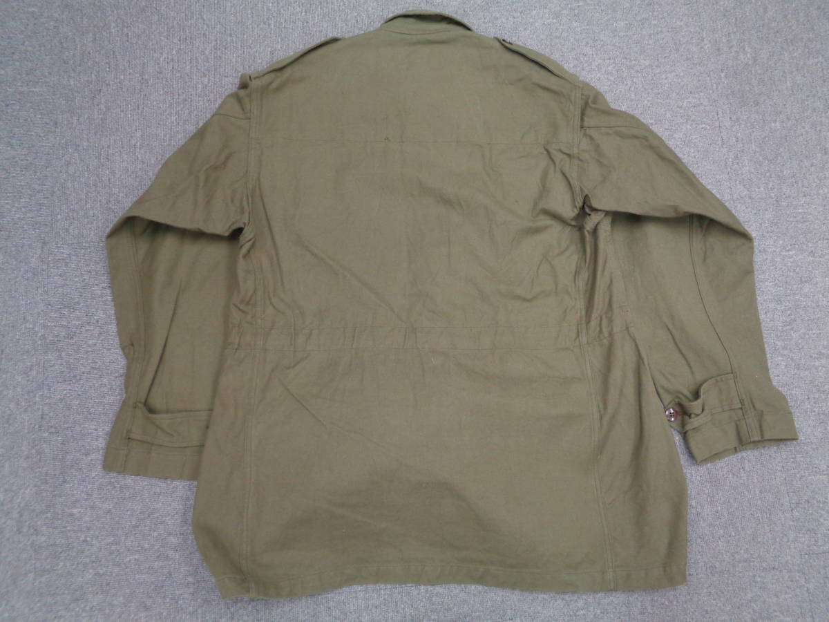 French Army シャツ ジャケット 40s 50s フランス軍 アウター