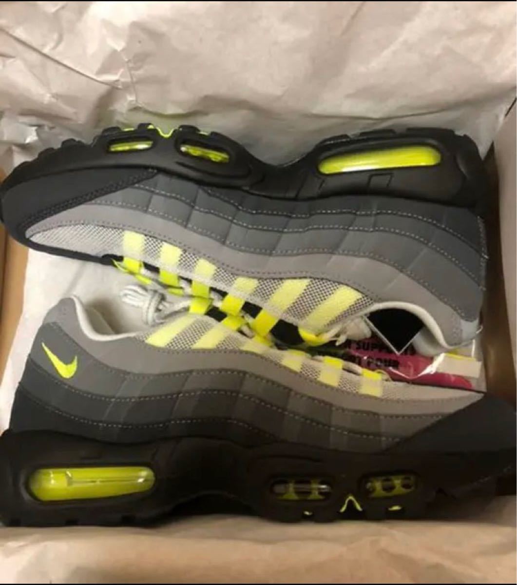 エアマックス95 イエローグラデ 2020 新品27センチ NIKE ナイキ エアマックス95 イエローグラデ 2020 新品27センチ NIKE ナイキ