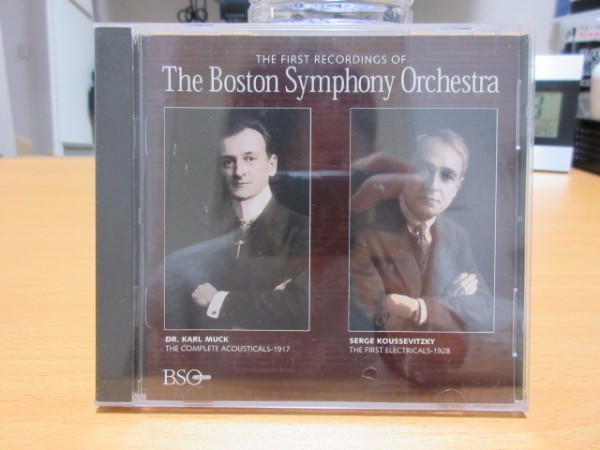 天16★CD★新品未開封（Deadstock/Just New）★BSOThe First Of～The Boston Symphony Orchestra｜DR.KARL MUCK/カールムック/KOUSSEVITZKY_画像1