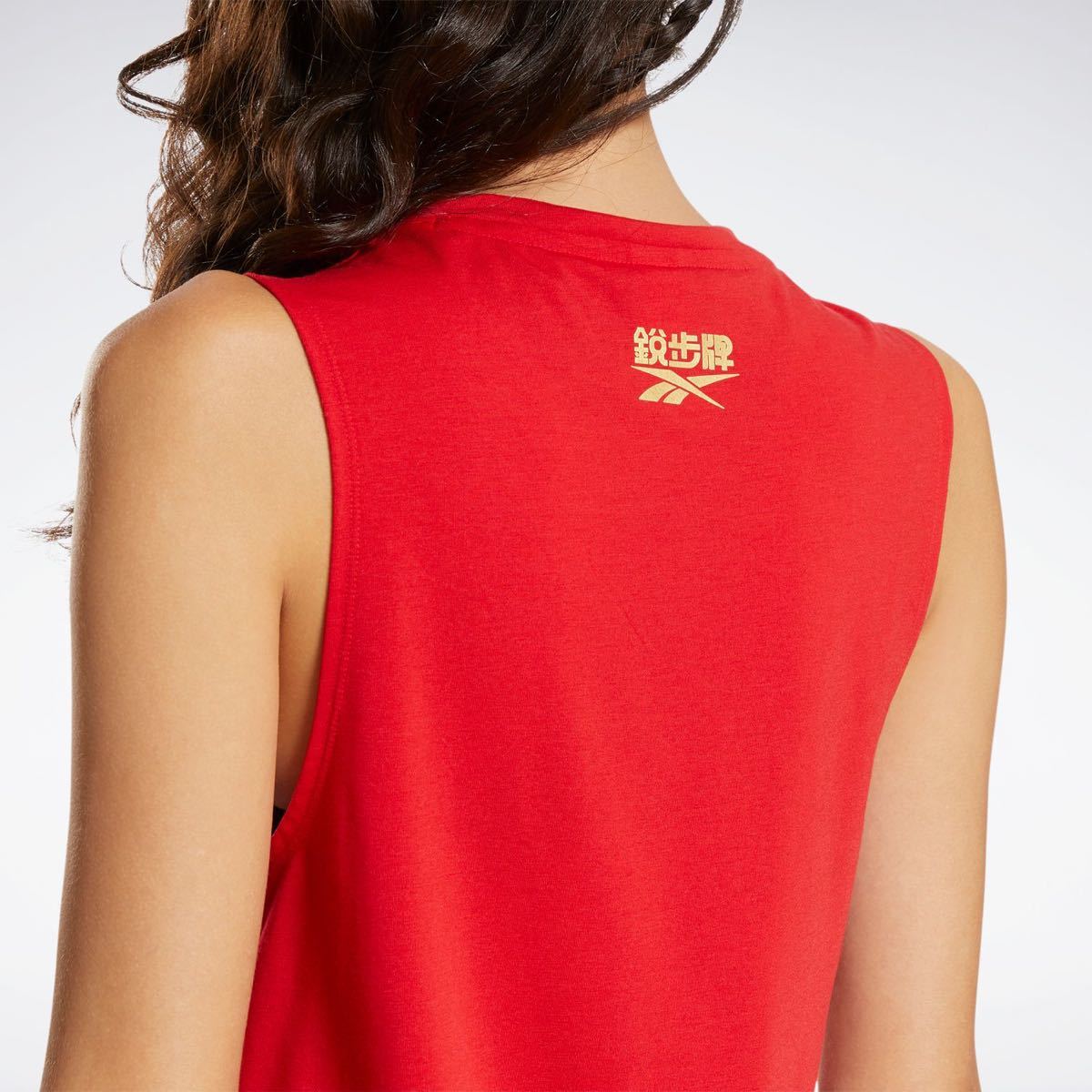 高級ブランド Reebok × Lesmills タンクトップ レズミルズ リーボック