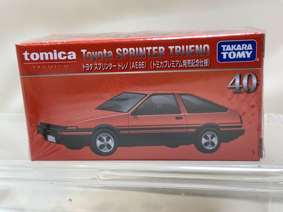 トミカ トミカプレミアム トヨタ　スプリンタートレノ　AE86 トミカプレミアム発売記念仕様_画像1