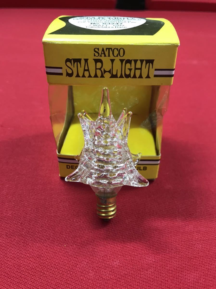  dead stock Vintage s Pooh tonik light valve(bulb) / Mid-century 50\'s Star Burst atomic shade antique 