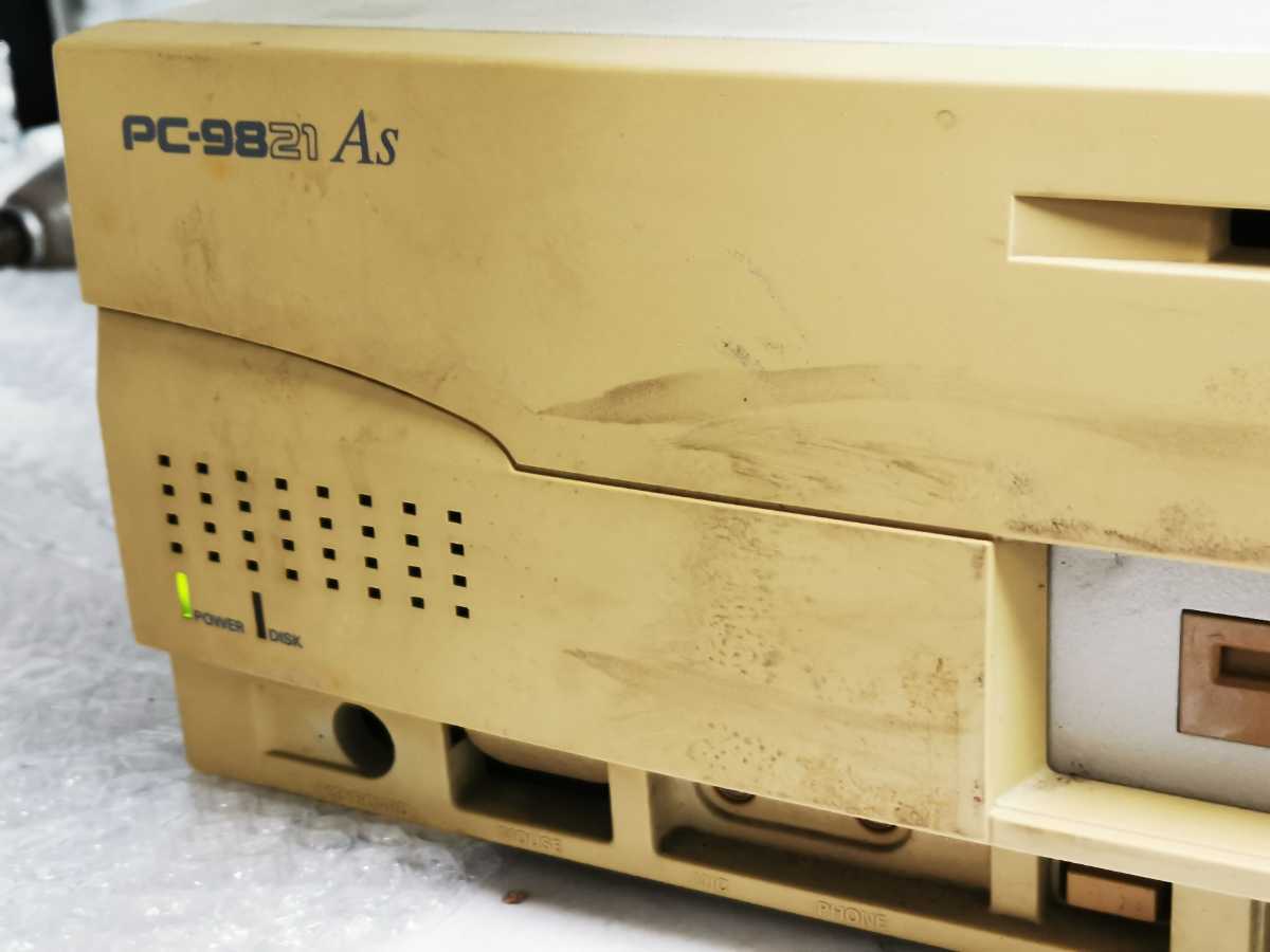 NEC PC-9821As/U7 旧型PC AD-F35FA付 ジャンク扱い_画像6