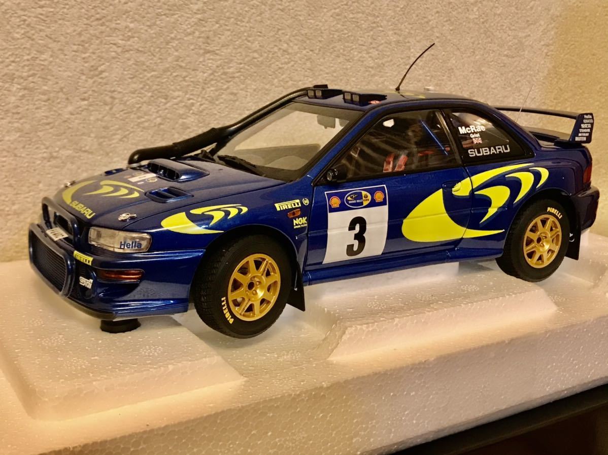 ★オートアート　スバル インプレッサ WRC 1997 1/18