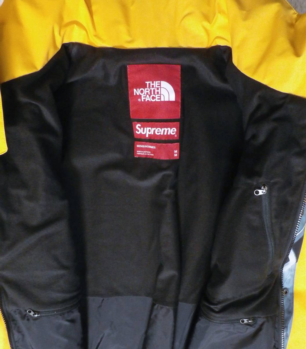 最終値下げ【美品】=Supreme × The North Face＝ Statue of Liberty Mountain Jacket【M】Yellow シュプリーム×ノース マウンテンJK_画像8