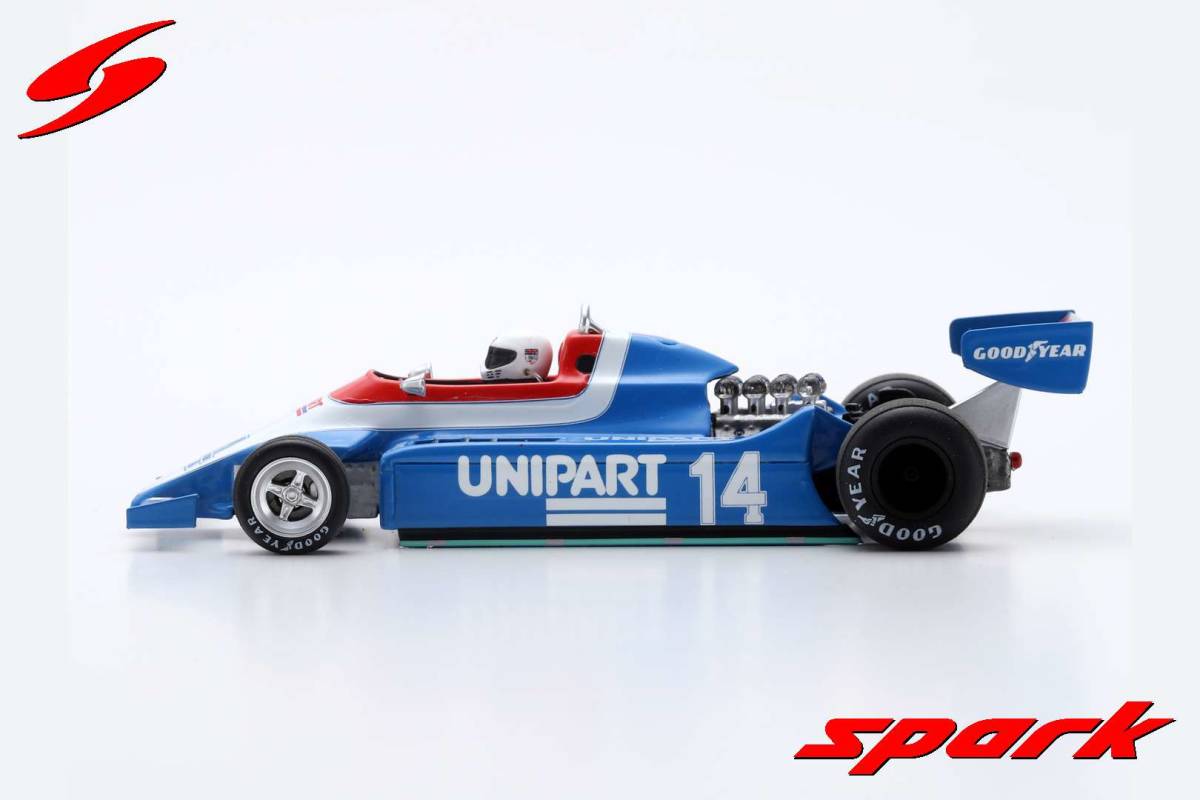 ■スパークモデル 1/43 1980 エンサインN180 #14 T.ニーデル ベルギーGP_画像2