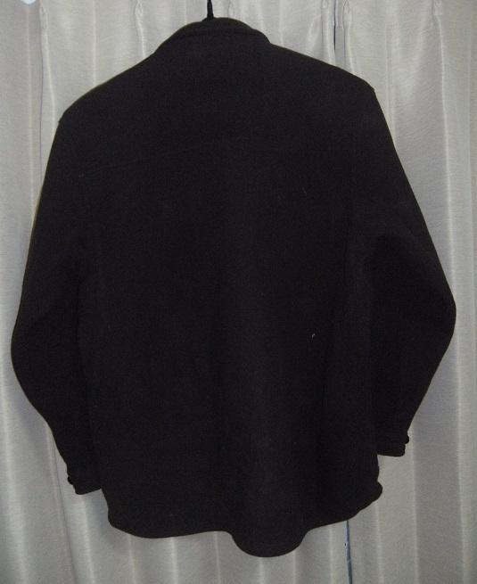 X‐united２ポケット長袖ブランケットシャツ（ブラック）Lサイズ 590円即決_画像3