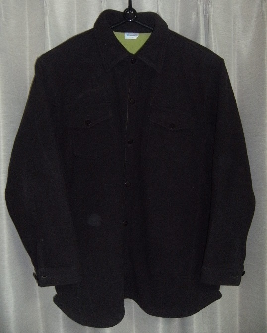 X‐united２ポケット長袖ブランケットシャツ（ブラック）Lサイズ 590円即決_画像1
