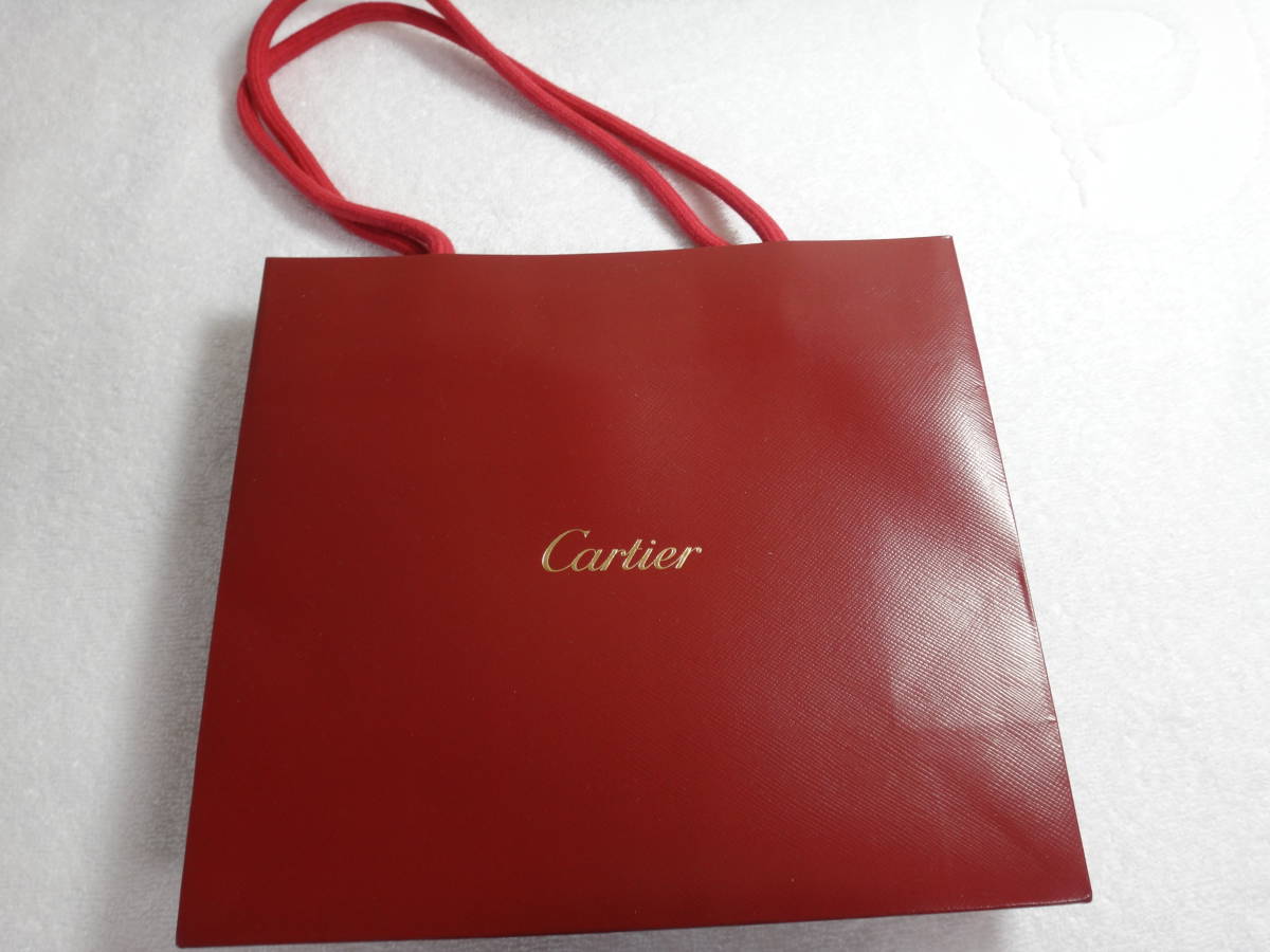  новый товар Cartier бумажный пакет ( маленький размер )