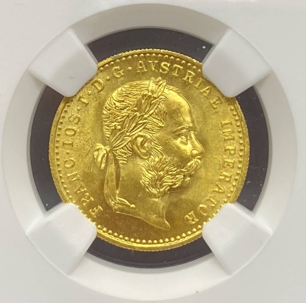 凛々しさが滲み出ています・金貨の純粋な輝き】1915年オーストリア