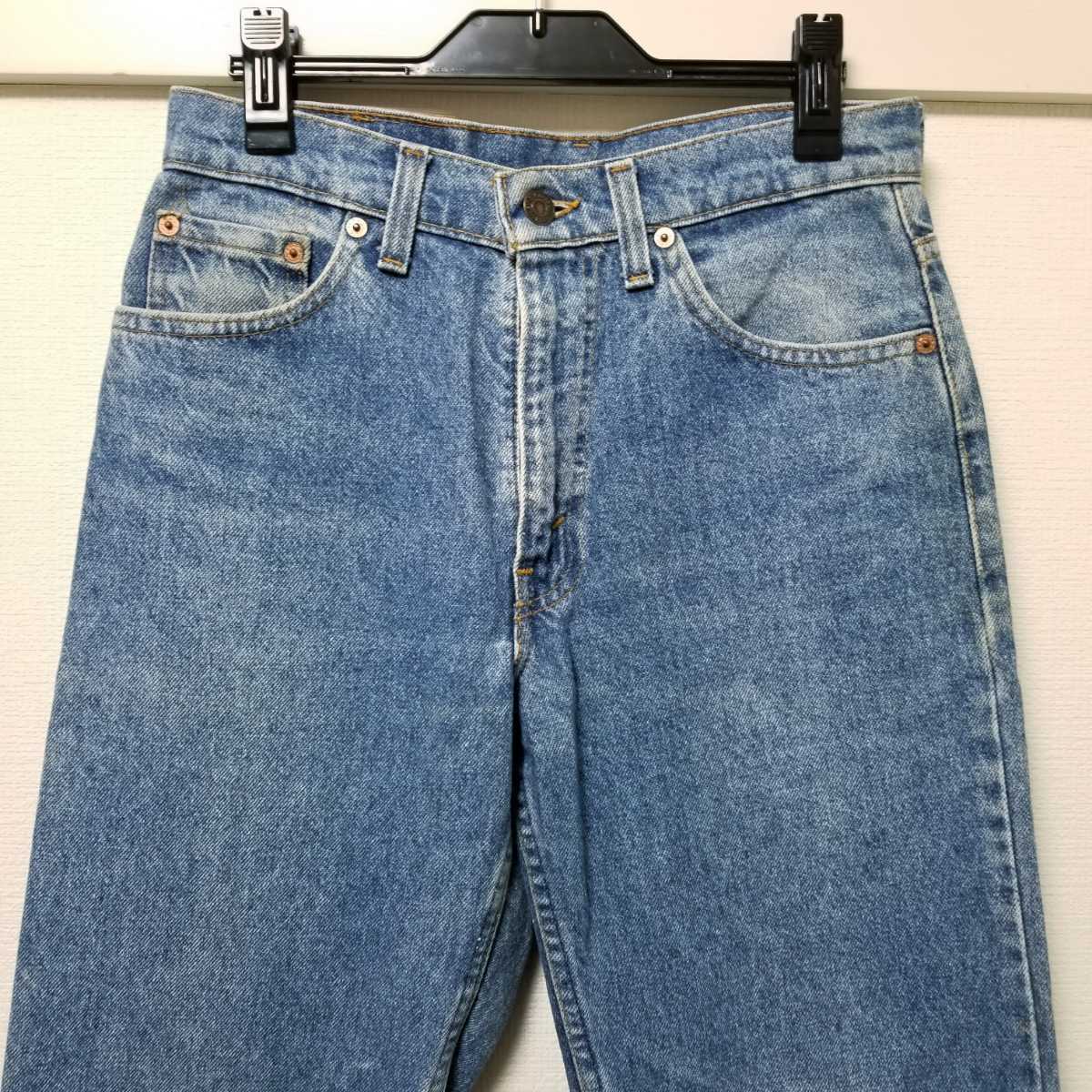 Levi's usa製 90年代 510-0217 W29 14oz.1992年 ストレートリーバイス LEVIS デニム パンツ インディゴ 03A1304mel_画像4