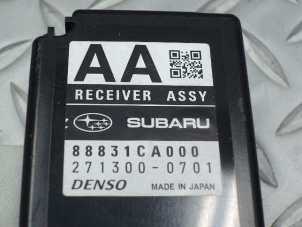 ・ DBA-ZC6 BRZ 前期 MT RECEIVER ASSY CPU コンピューター 88831CA000 SB-9903の画像5