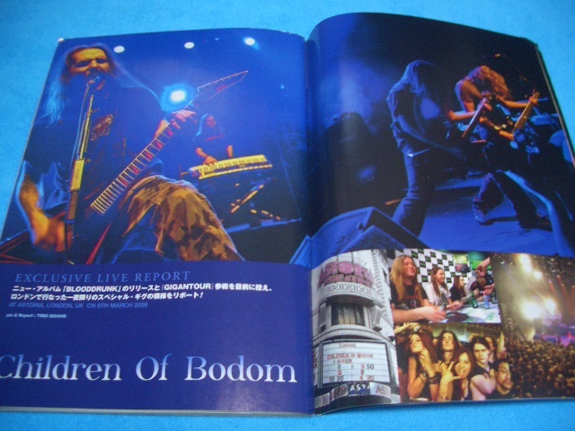 ★BURRN!★ホワイトスネイク【2008年5月】アーチエネミー / CHILDREN OF BODOM / アレキシライホ / DIAMOND HEAD / OUTRAGE / IRON MAIDEN_画像9