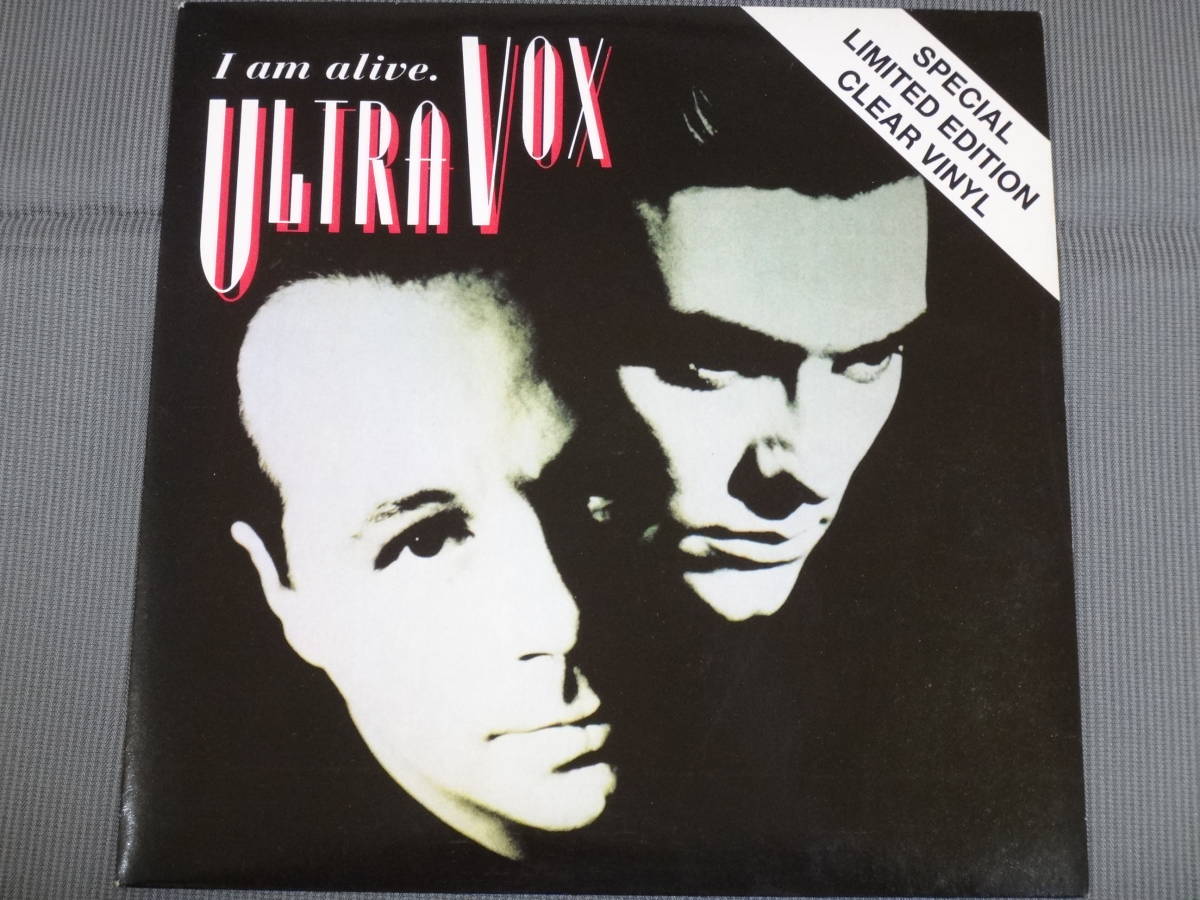 ULTRAVOX/I AM ALIVE/輸入盤/UK/7”EP/CLEAR VINYL/1992_画像7
