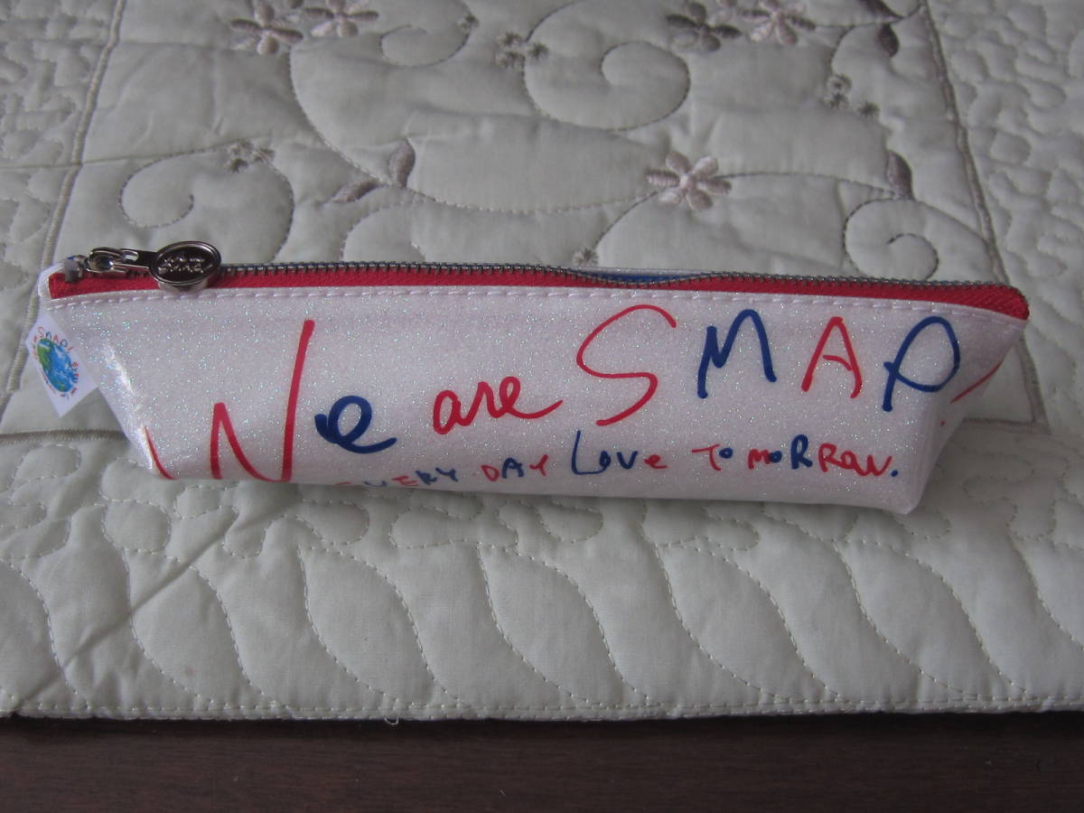 【新品】SMAP☆We are SMAP！☆ペンケース＆RUNNING SMAP！ボールペン5色セット_画像2