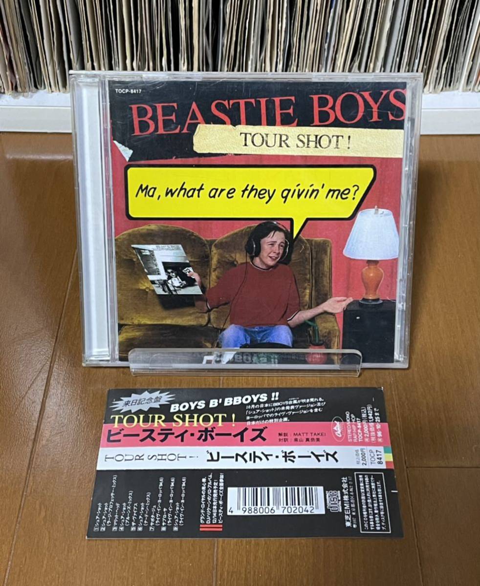 【CD】BEASTIE BOYS / TOUR SHOT! / 国内盤 帯 / ビースティ・ボーイズ / HIPHOP / Large Professor /_画像1