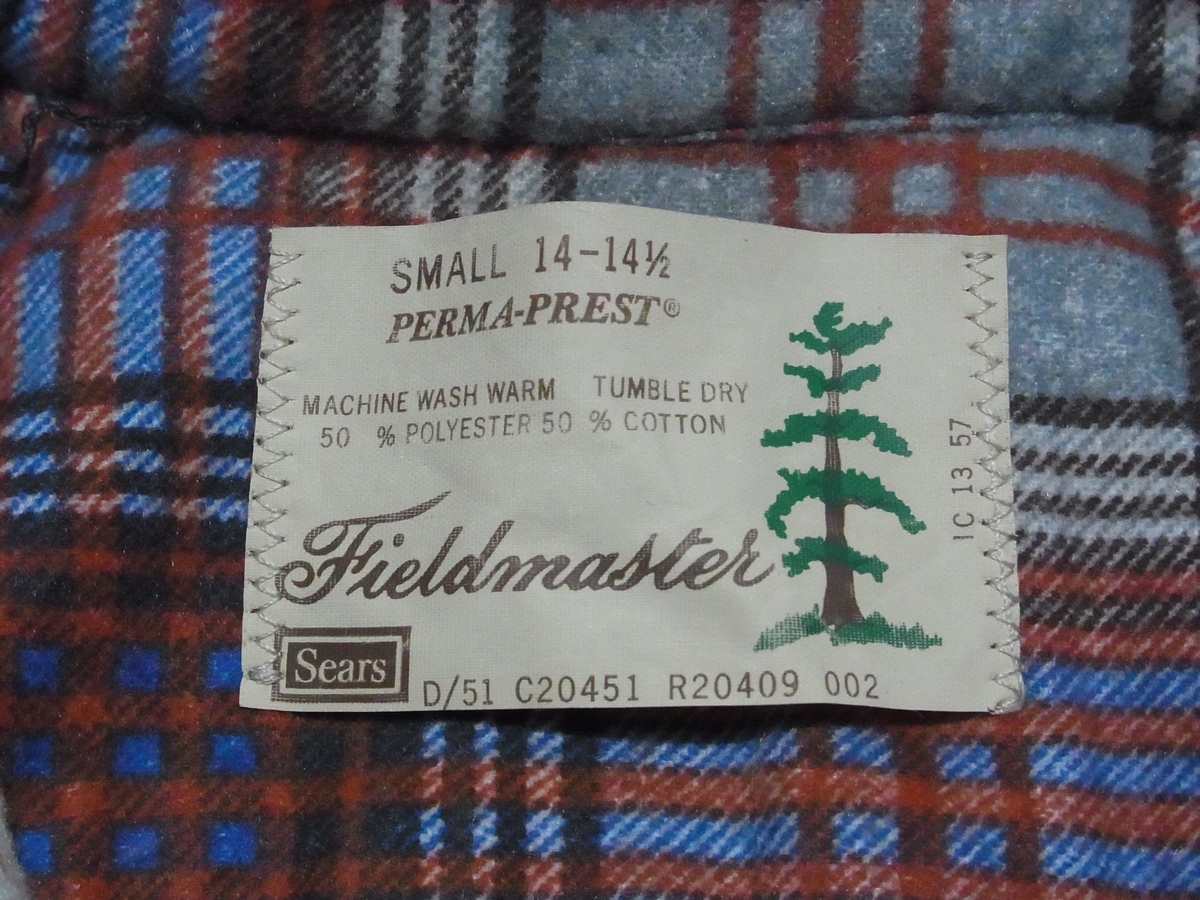 ☆美品・未着用☆ 70s ビンテージ Sears Fieldmaster PERMA ☆美品・未着用☆ 70s ビンテージ Sears Fieldmaster PERMA