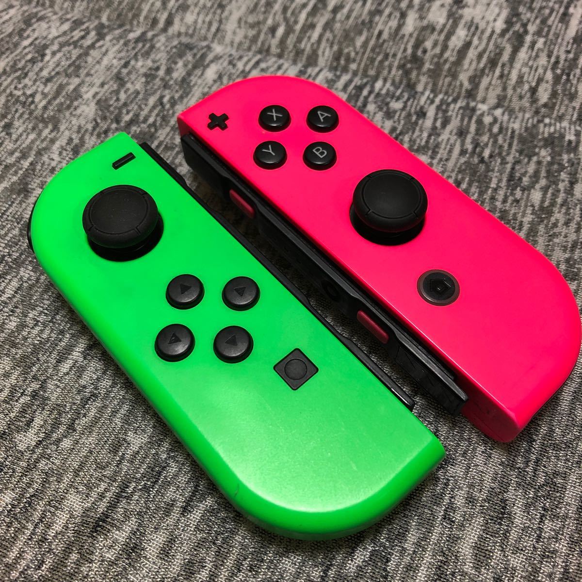 Nintendo Switch  Joy-Con ネオングリーン　ネオンピンク　動作確認済み