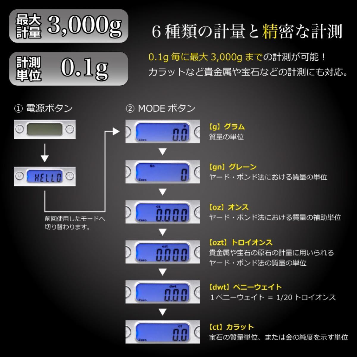 デジタルスケール キッチンスケール 計り キッチン クッキングスケール 計量器