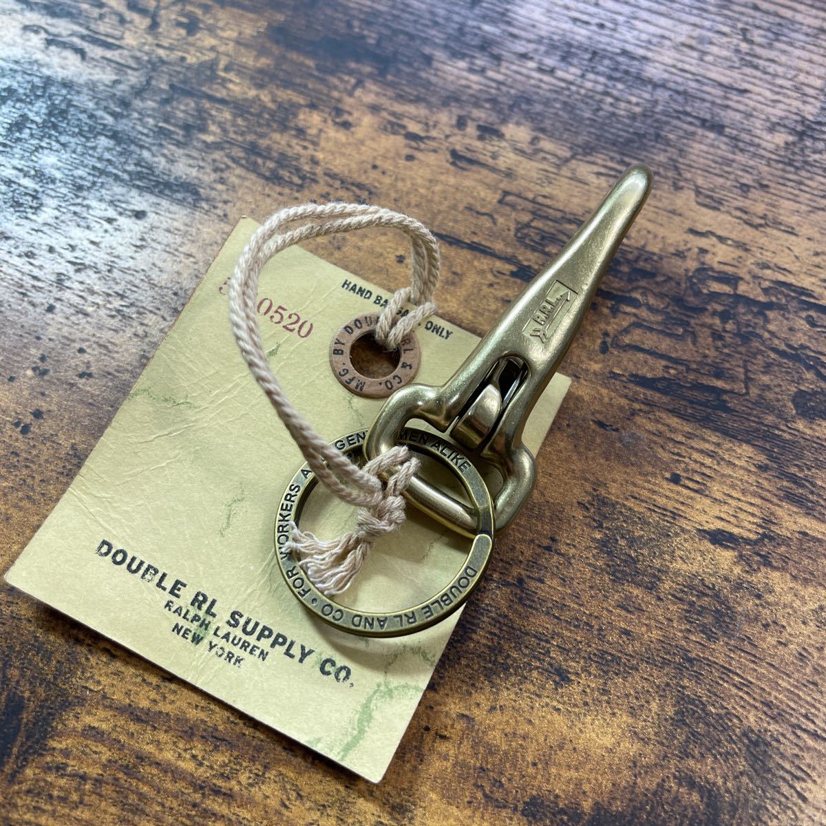 RRL ダブルアールエル キーフックリングセット キーホルダー RRL ダブルアールエル キーフックリングセット キーホルダー