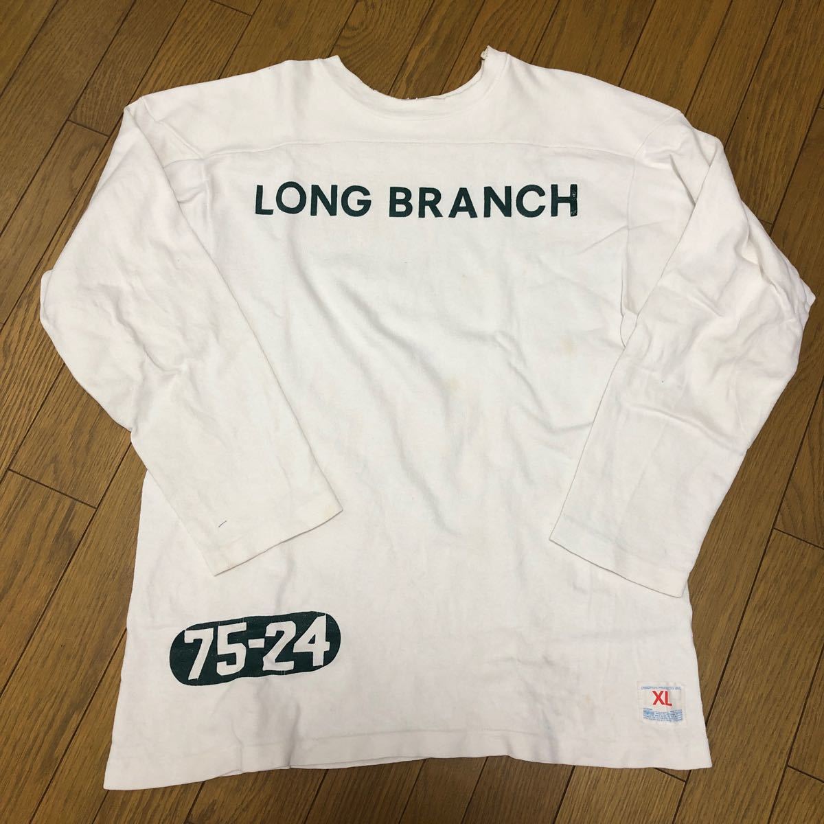 Champion フットボールTシャツ 裾タグ 70年代|Yahoo!フリマ(旧 Champion フットボールTシャツ 裾タグ 70年代|Yahoo!フリマ(旧