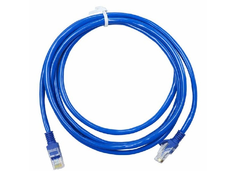 LAN ケーブル RJ45 ネット オス TO オス コネクター 延長 ケーブル 1000CM#ブルー_画像1