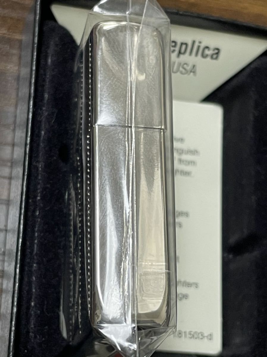 zippo 1941レプリカ アラベスク シルバー silver 前面特殊刻印 2012年製 シルバーインナー 同年代 2012年製 専用ケース 保証書