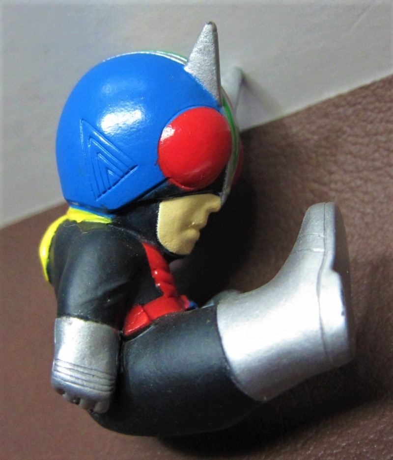  Bandai * Kamen Rider Kids 7( палец кукла )*12. Riderman rider толчок Ver.*BANDAI2005