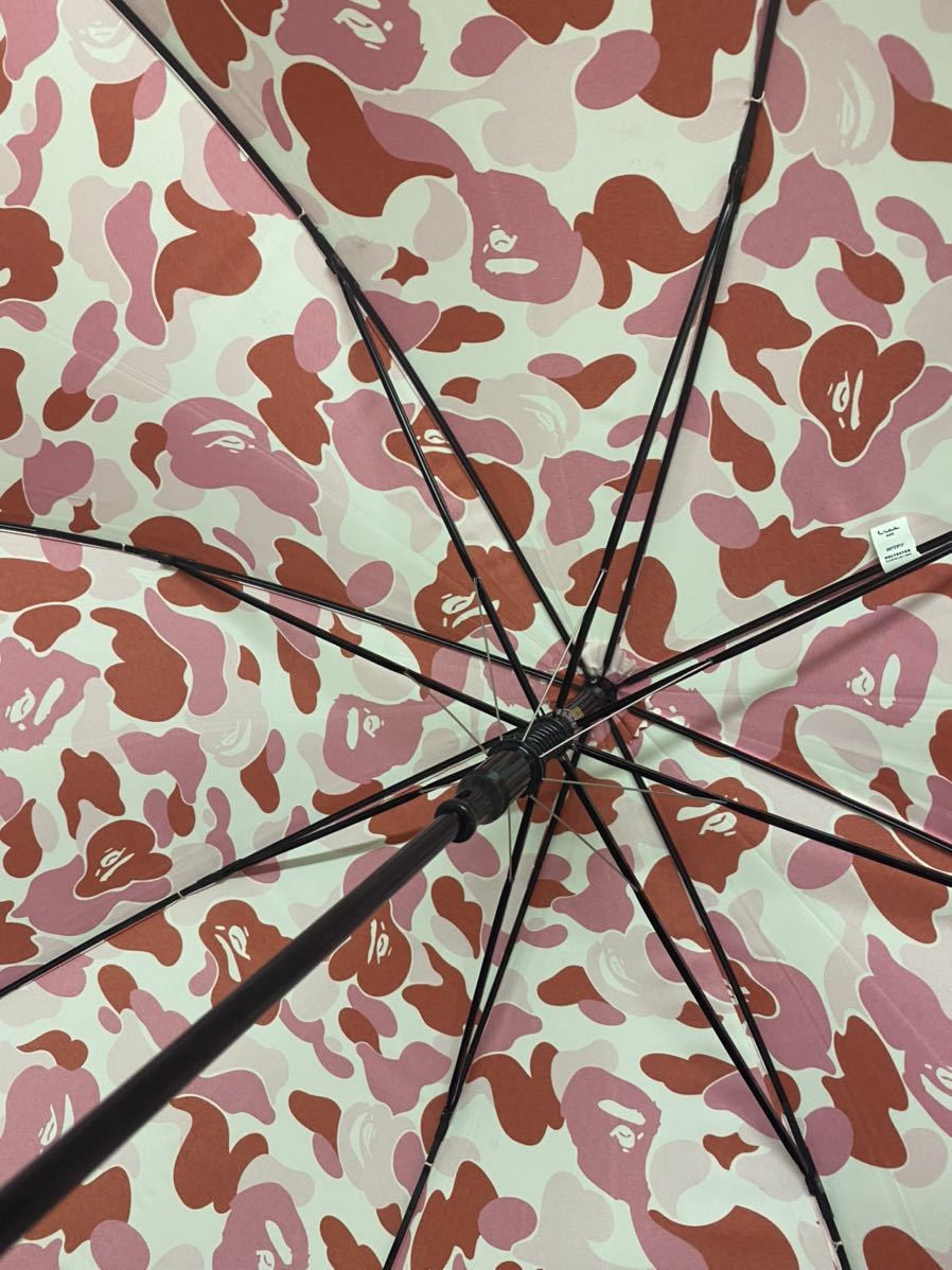 APE PINK CAMO 傘 UMBRELLA 美品 APE PINK CAMO 傘 UMBRELLA 美品