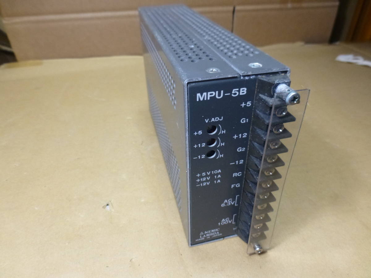 Yahoo!オークション - NEMIC LAMBDA AC入力電源 MPU-5B(管理番号317) Yahoo!オークション - NEMIC LAMBDA AC入力電源 MPU-5B(管理番号317)