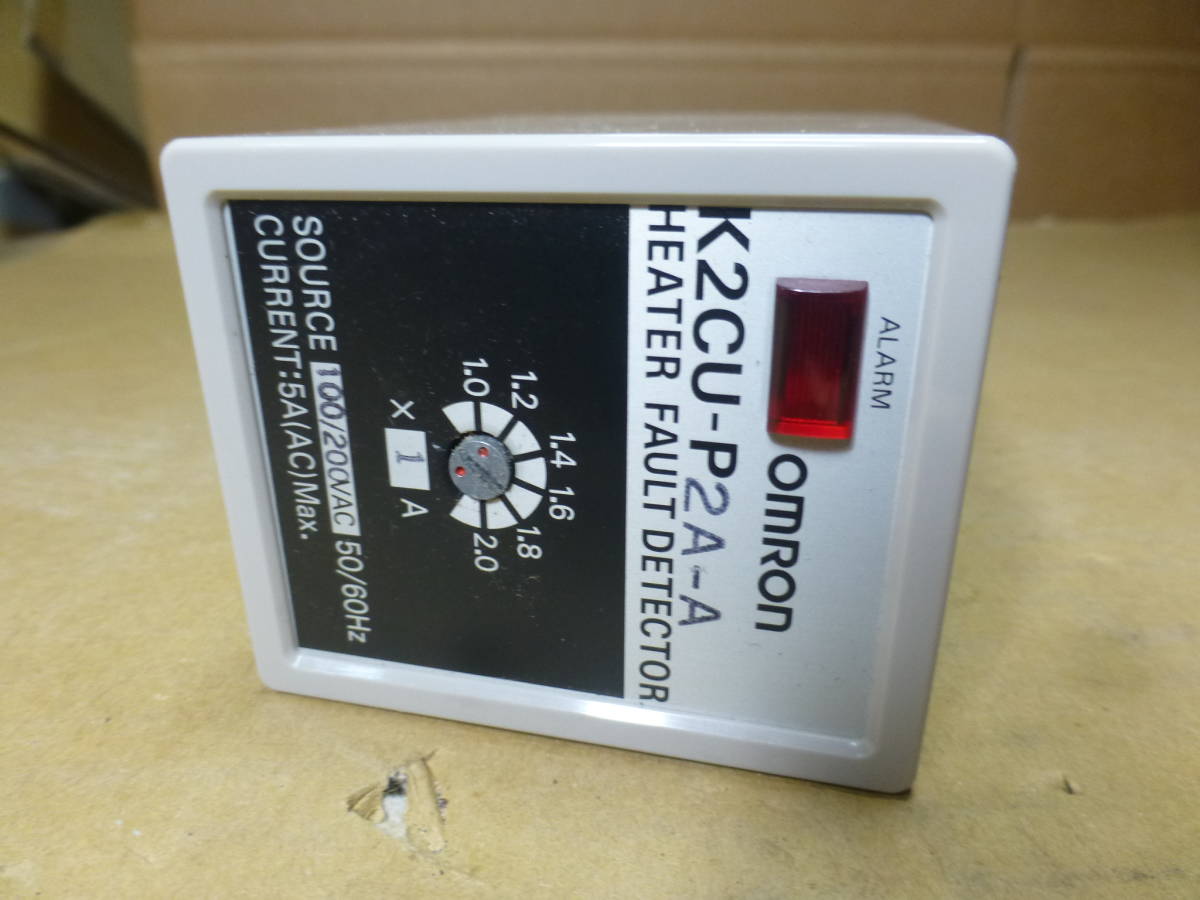 OMRON HEATER FAULT DETECTOR K2CU-P2A-A(管理番号605)_画像6