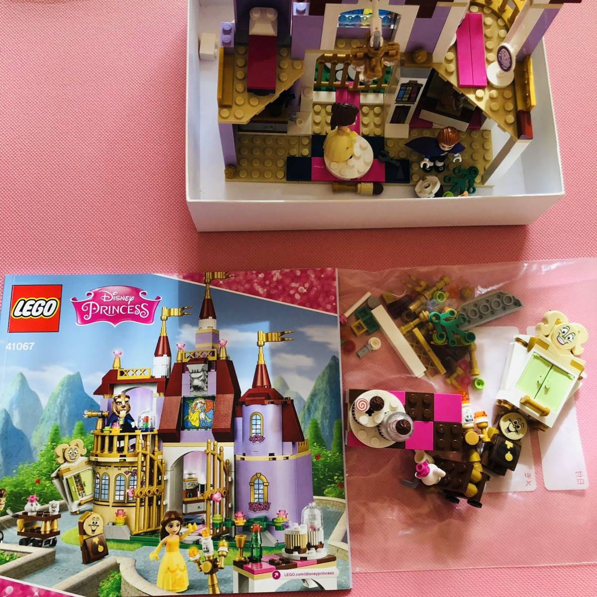 ヤフオク Lego ベルの魔法のお城 中古美品 ディズニープリ