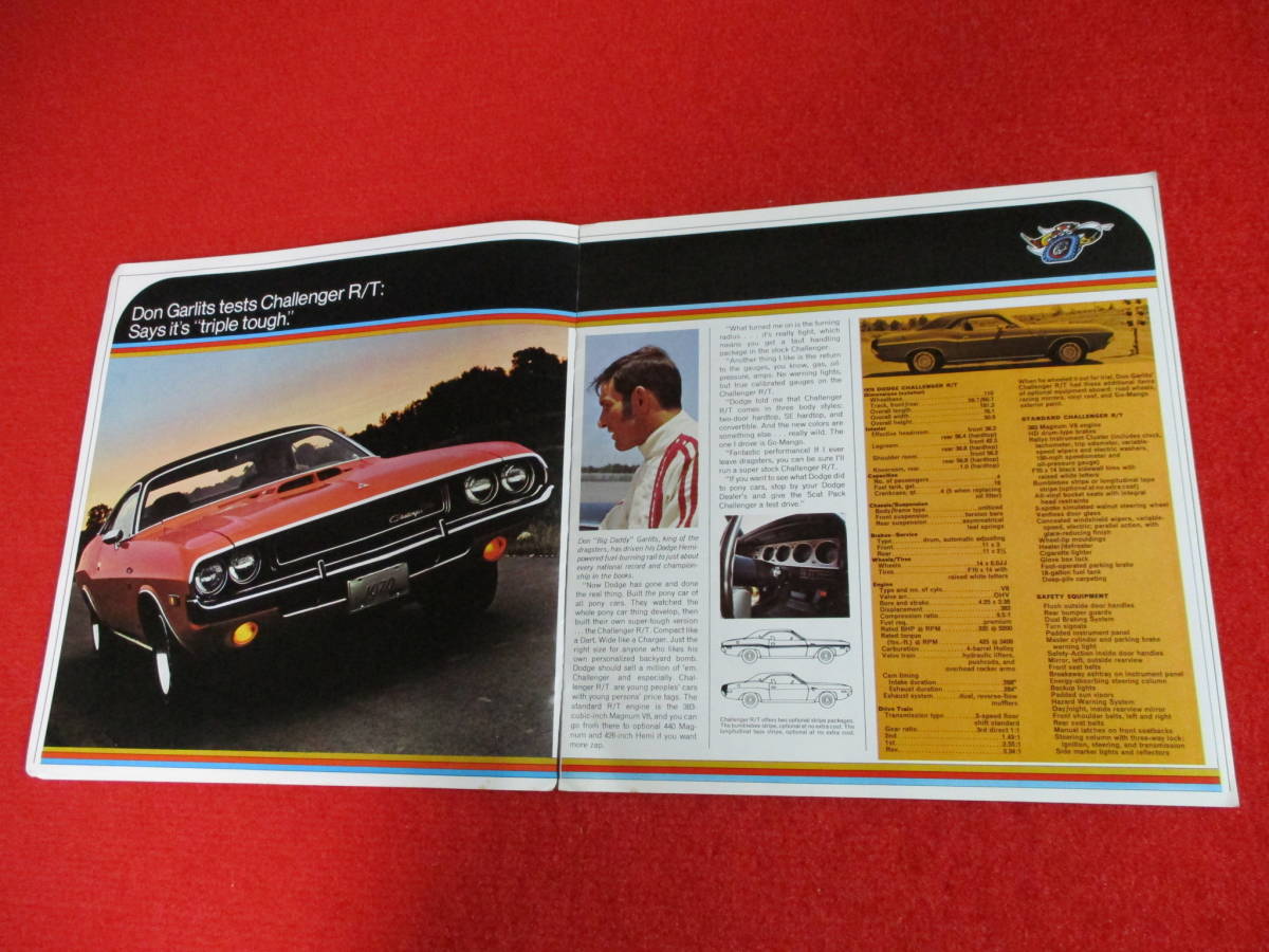 * CHRYSLER DODGE 1970 Showa era 45 catalog *