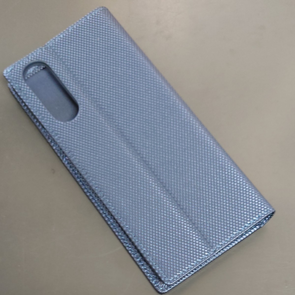 メーカー再生品 GRAMAS ブックタイプケース Xperia 1 対応 メタリック