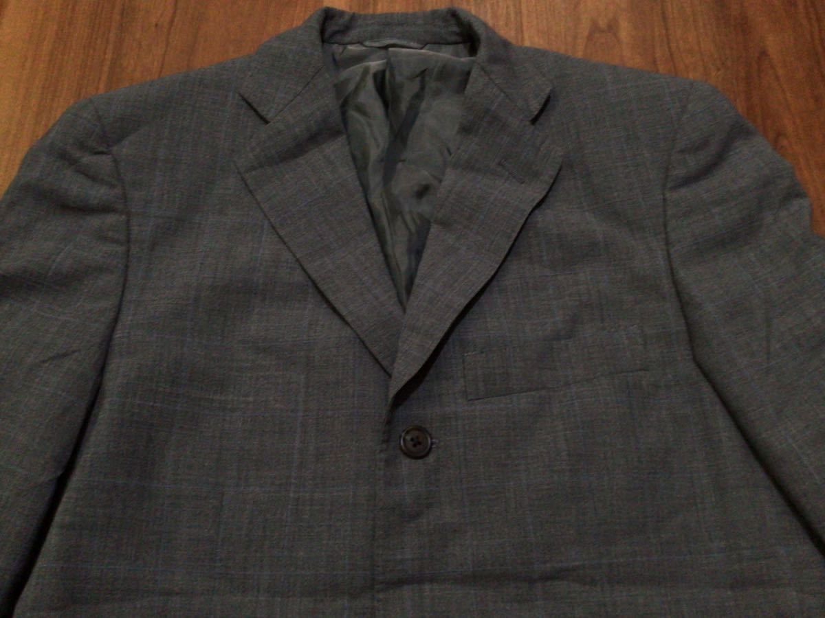 The Suits Company★スーツ テーラードジャケット★Fabric Made in Italy★3B ボタン グレー_画像2