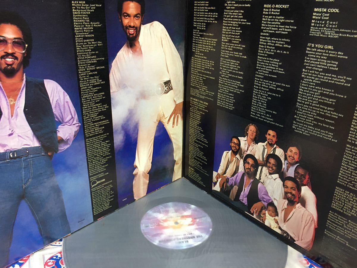 The Brothers Johnson★中古LP国内盤「ブラザース・ジョンソン～Blam!!」_画像3