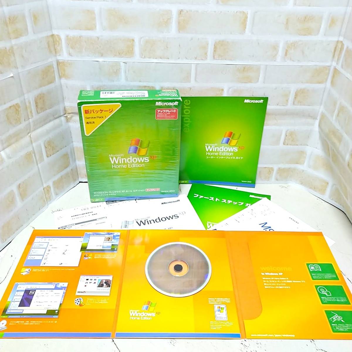 ○Microsoft Windows XP Home Edition SP1 アップデート版【Windows 98 ME  ユーザー専用】－日本代購代Bid第一推介「Funbid」