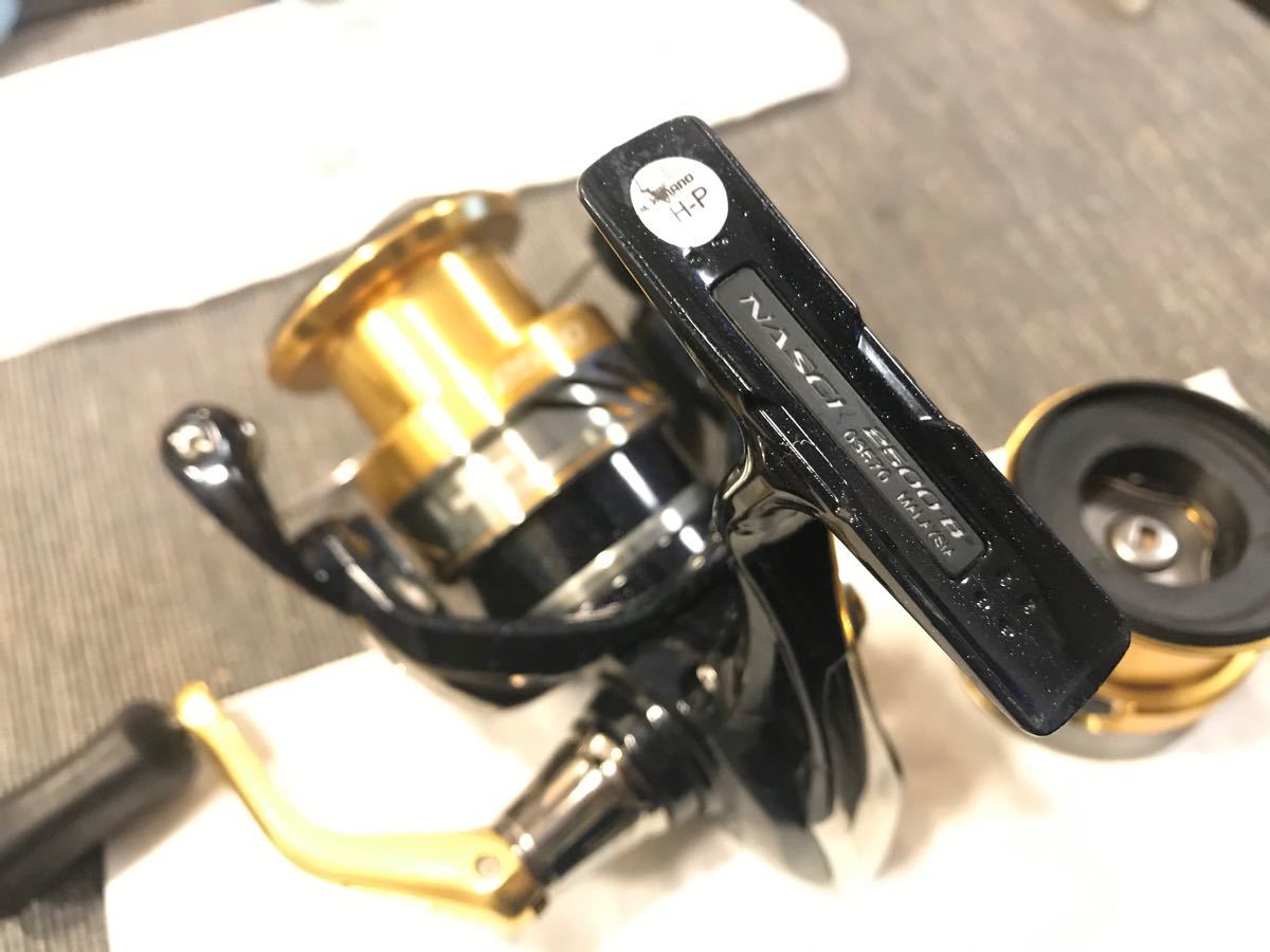 Paypayフリマ シマノ 16ナスキー 2500 2500s替スプール付 ラインローラーbb化済 ベール新品交換 Paypayフリマ シマノ 16ナスキー 2500 2500s替スプール付 ラインローラーbb化済 ベール新品交換