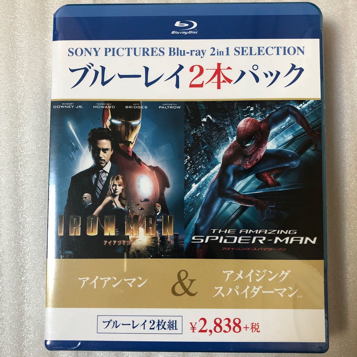 洋画 ／ 送料無料／ アイアンマン ／ アメイジング・スパイダーマンBLU-RAY DISC