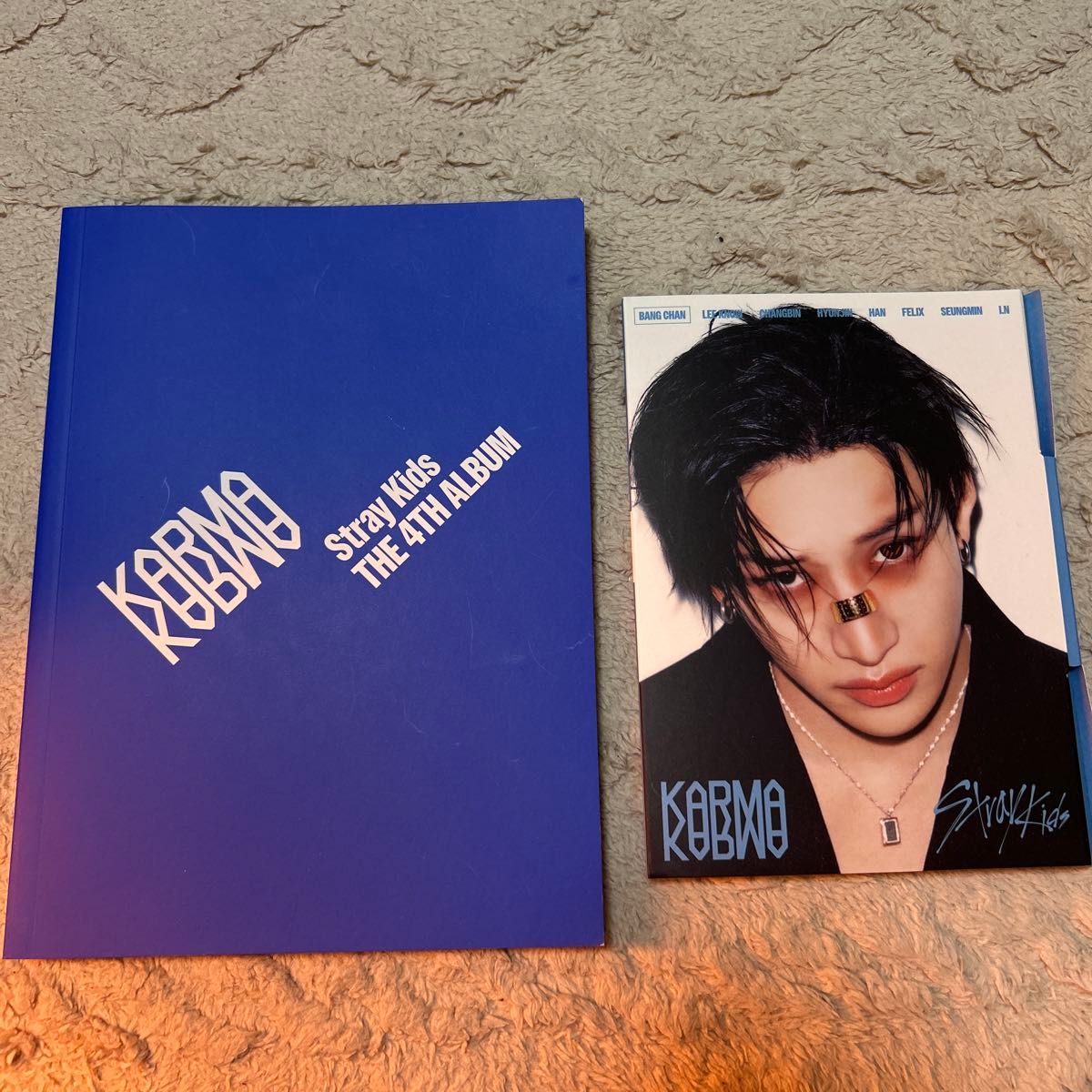 StrayKids karma CD バンチャン アコーディオン 本セット 未使用開封 