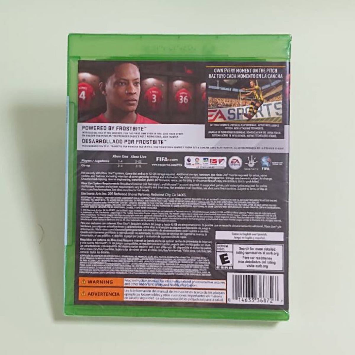 FIFA 17 X-BOX ONE 輸入品・北米版　未開封新品