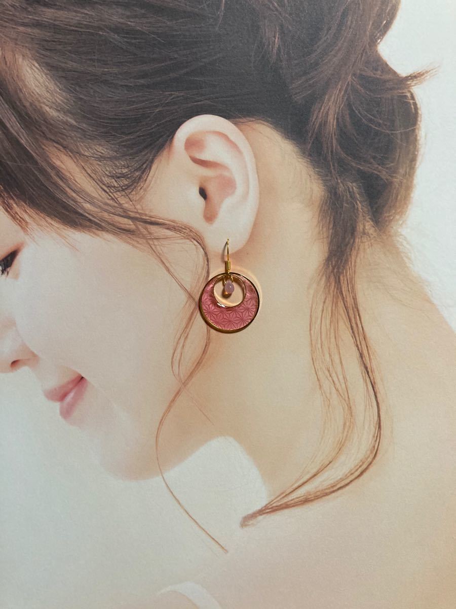 Paypayフリマ ピアス イヤリング 竈門禰豆子 鬼滅の刃 和柄 麻の葉 ハンドメイド Paypayフリマ ピアス イヤリング 竈門禰豆子 鬼滅の刃 和柄 麻の葉 ハンドメイド